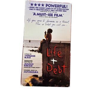 Life and Debt Rare VHS Buju Banton Bob Marley Peter Tosh Jamaica Documentary
